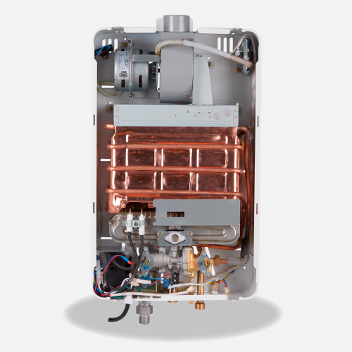 Calentador BOSCH de agua de paso a gas 10 L / min tiro forzado