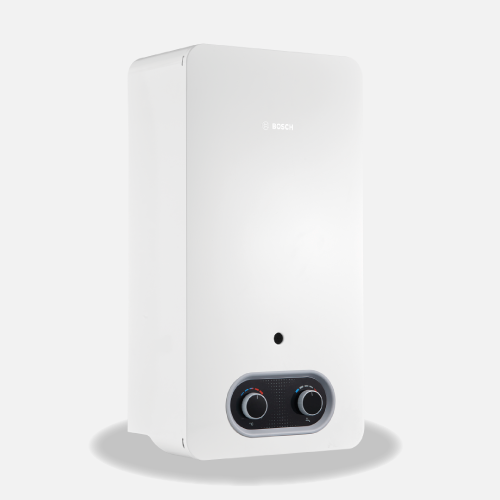 Calentador BOSCH de agua de paso a gas Therm 2200 10 L / min tiro natural