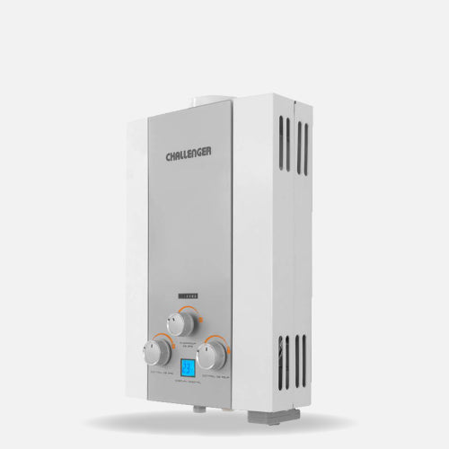 Calentador CHALLENGER de agua de paso a gas 6L / min tiro natural