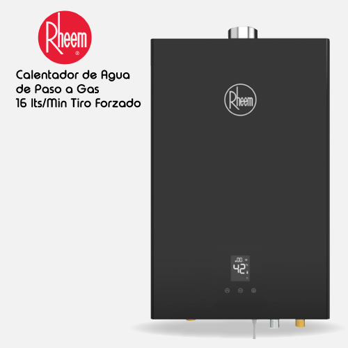 Calentador de agua 16 L / min Wifi Tiro Forzado Digital